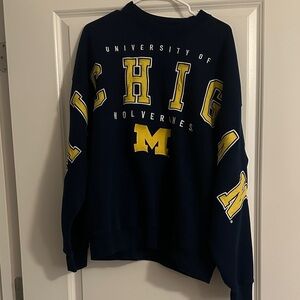 Abercrombie &Fitch Michigin Crewneck Sweatshirt